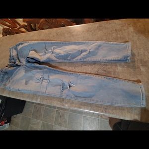 Nice hand ripped jeans